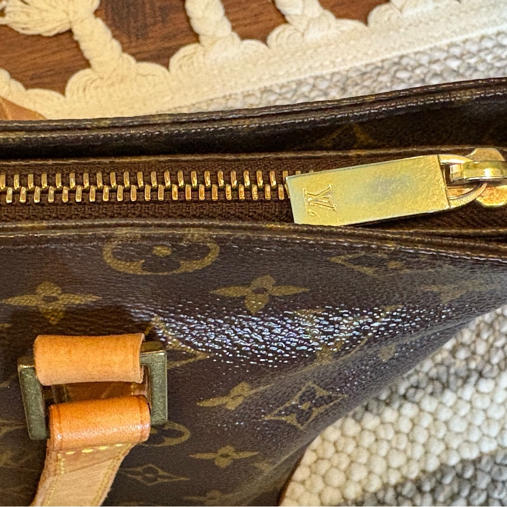 Louis Vuitton Brown Monogram Piano PM Tote Bag - Picture 3 of 16